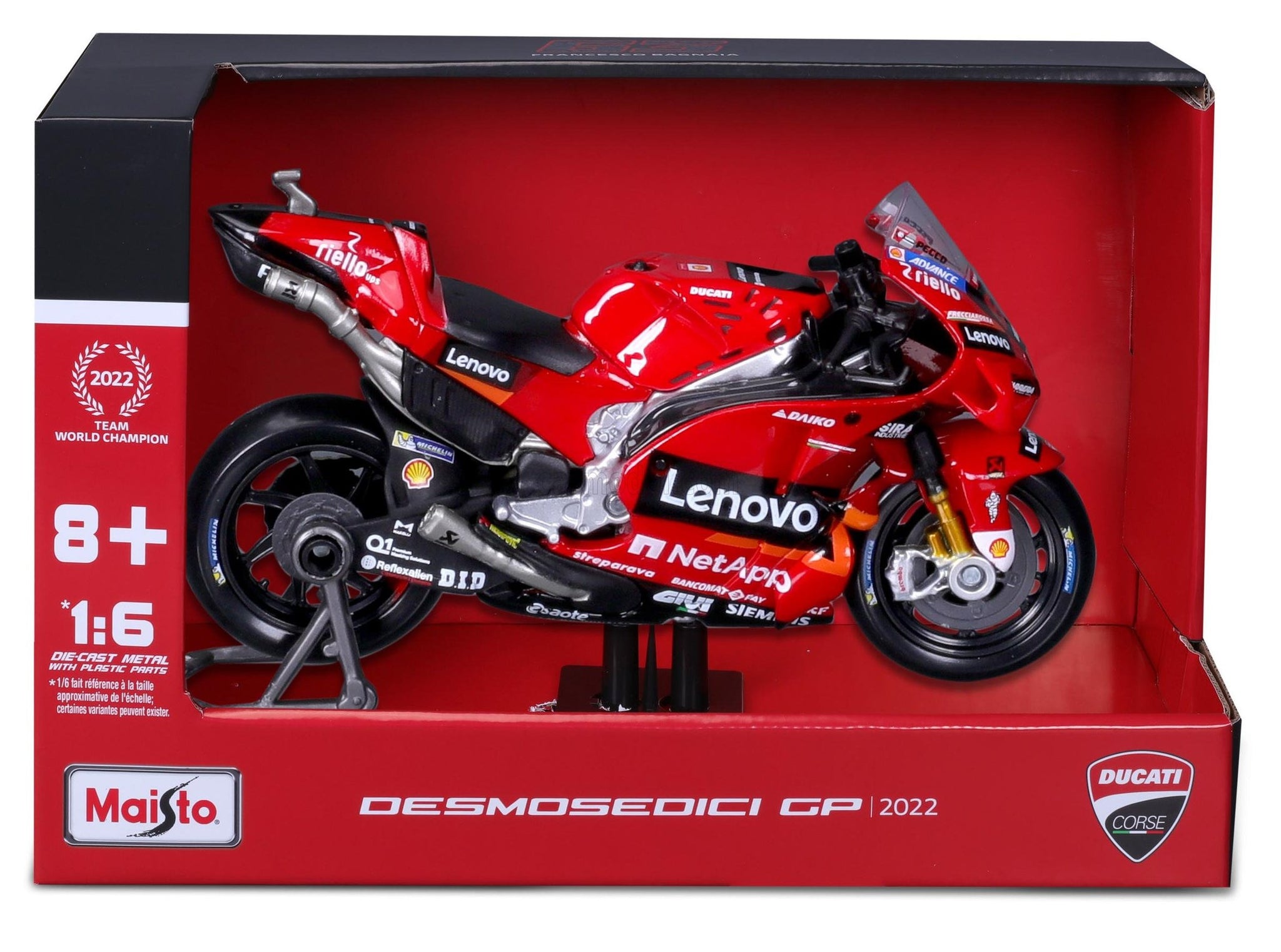 Maisto 1/6 Ducati Desmosedici GP22