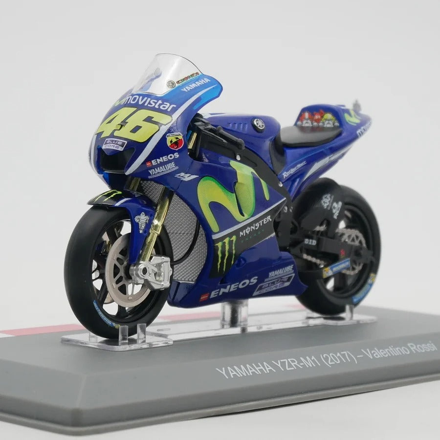 1:18 Scale Diecast 2017 YAMAHA YZR-M1 Valentino Rossi