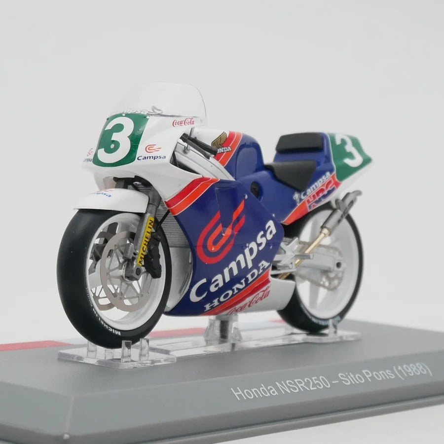 IXO 1:18 Scale Diecast MotoGP 1988 Honda NSR250